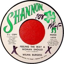 Wilma Burgess 45 Rpm   Feeling The Way A Woman Should - £9.79 GBP