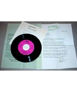 MARCELINE 45 RPM &amp; APOLOGY! - An Open Letter to My Dad - £117.95 GBP