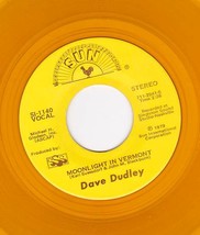 Dave Dudley 45 Rpm Yellow Vinyl Sun 1140   Moonlight In Vermont / Mack The Knife - £11.58 GBP