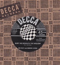 Red Foley &amp; Andrews Sisters 45 Rpm Decca 9 29222 (1954) - £9.75 GBP