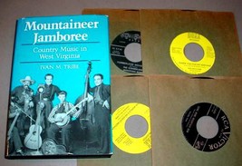 WEST VIRGINIA MUSIC MOUNTAINEER JAMBOREE + 45 RPMS - $75.00