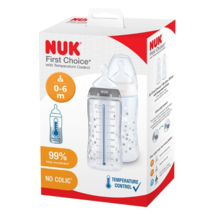 Nuk First Choice+ Temperature Control 300ml 0-6 Months Twin Pack - £73.74 GBP