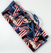 Handmade Quilted Fabric Yarn Organizer Needlepoint Needlework Project Ho... - $17.50