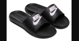 Nike Victori One Women Sandals Slippers Slides Flip-Flops Black Pink CN9677-002 - £27.49 GBP