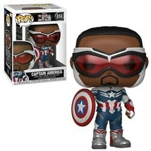 NEW SEALED 2022 Funko Pop Figure Falcon Winter Soldier Captain America A Mackie - £15.49 GBP