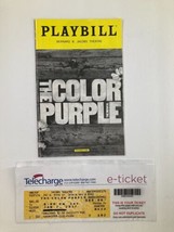 2017 Playbill Bernard B. Jacobs Theatre Cynthia Erivo in The Color Purple - £11.32 GBP