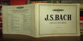 Bach, J. S. (Johann Sebastian)  ORGELWERKE Volume IX 1st Edition Thus 1st Printi - £37.73 GBP