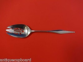 Evening Mist by Wallace Sterling Silver Serving Spoon Pierced Original 9&quot; - £77.07 GBP
