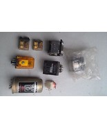 21RR39 ASSORTED RELAYS, 8 PCS, 1 NEW IN POUCH, GOOD CONDITION - £10.96 GBP