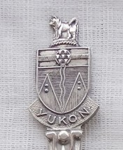 Collector Souvenir Spoon Canada Yukon Territory Whitehorse Coat of Arms - £11.75 GBP