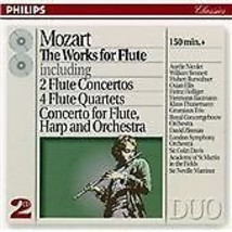 Wolfgang Amadeus Mozart : Complete Works for Flute CD 2 discs (1994) Pre-Owned - £11.99 GBP