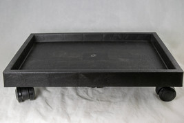 Square Heavy Duty Tray with Casters for Bonsai Trees &amp; Indoor Plants 11.... - £23.97 GBP+