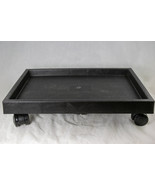 Square Heavy Duty Tray with Casters for Bonsai Trees &amp; Indoor Plants 11.... - £23.42 GBP+