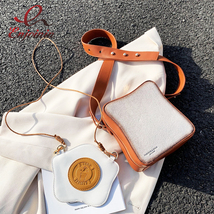 Fun Toast Design Crossbody Bag Pu Leather Fashion Women Purses and Handbags Girl - £26.88 GBP