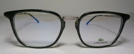 Lacoste L2853PC Havana Striped Green New Women&#39;s Eyeglass Frames - £154.60 GBP