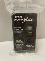 T.Taio Esponjabon Charcoal Soap-Sponge (Exfoliante con Carbon)-NEW! - £3.58 GBP