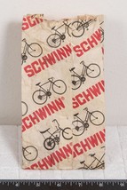Vintage Schwinn Owners Manual Warranty Card Receipt Paper Bag Only g25 - £26.03 GBP