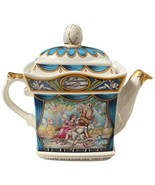 Vintage Sadler England Shakespeare Teapot Bone China A Midsummer Night&#39;s... - $32.06 CAD