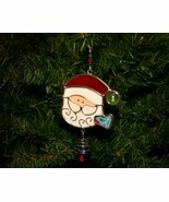 Stained Glass Santa Claus Christmas Ornament - $8.20 CAD