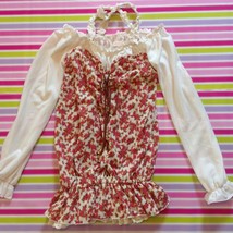 Liz Lisa Floral Rose Autumn Onepiece Dress Size S Gyaru Fashion - $50.00