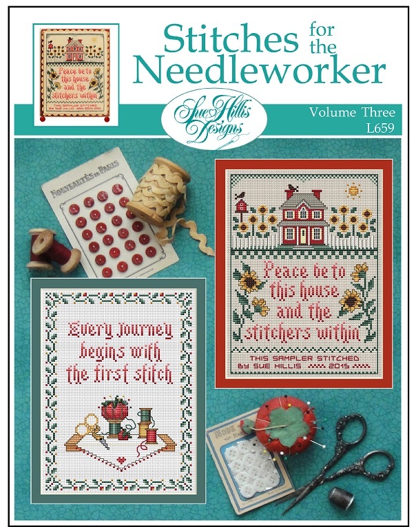 Stitches For The Needleworker Volume 3 cross stitch chart Sue Hillis Designs - $9.00