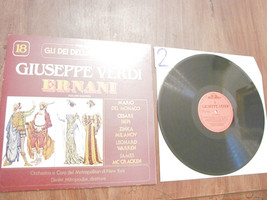 33 giri vinile 1 LP Verdi Dei della musica 18 DMV-18 Ernani Giuseppe Ver... - £23.27 GBP