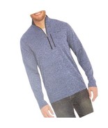 NWT MSRP $75 Men Sweater Eddie Bauer Bridgeport 1/2 zipper Size XL Gray - £19.23 GBP