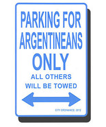 Argentina Parking Sign - £9.38 GBP