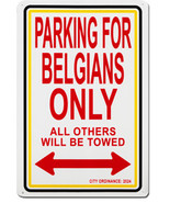 Belgium Parking Sign - £9.38 GBP