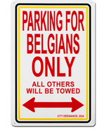 Belgium Parking Sign - $11.94