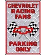 Chevy Racing Fans Parking Sign - £10.33 GBP