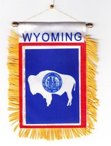 Wyoming Window Hanging Flag - $3.30
