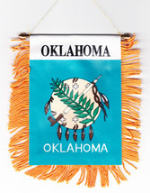 Oklahoma Window Hanging Flag - $3.30
