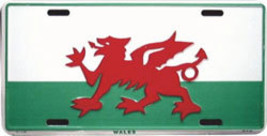 Wales License Plate - £6.07 GBP