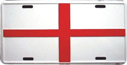 England (St. George) License Plate - $8.34