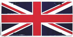 United Kingdom License Plate - $8.34