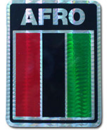 African American Reflective Decal - £2.15 GBP
