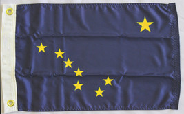 Alaska - 12"X18" Nylon Flag - £18.18 GBP