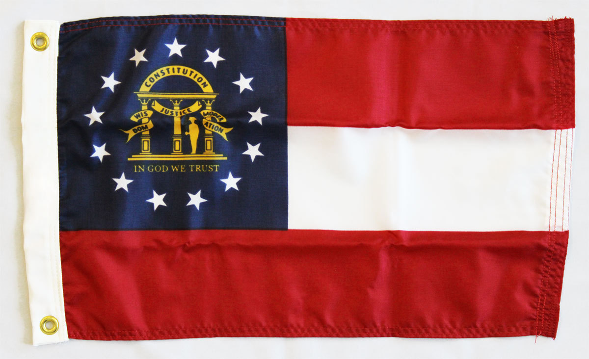 Primary image for Georgia - 12"X18" Nylon Flag