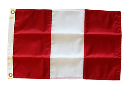 Peru - 12"X18" Nylon Flag (Civil) - $20.10 CAD