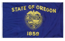 Oregon - 2&#39;X3&#39; Nylon Flag (Double-Sided) - £32.61 GBP