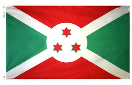 Burundi - 2'X3' Nylon Flag - £50.04 GBP