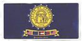 Georgia License Plate (2001-2003) - £6.07 GBP