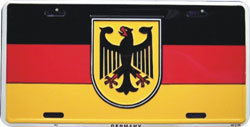 Germany License Plate (Eagle) - $8.34