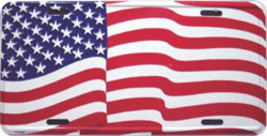 USA License Plate (Wavy) - $8.34