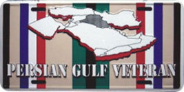 Gulf War Veterans License Plate - £9.38 GBP