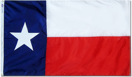 Texas - 3&#39;X5&#39; Nylon Flag - £40.70 GBP