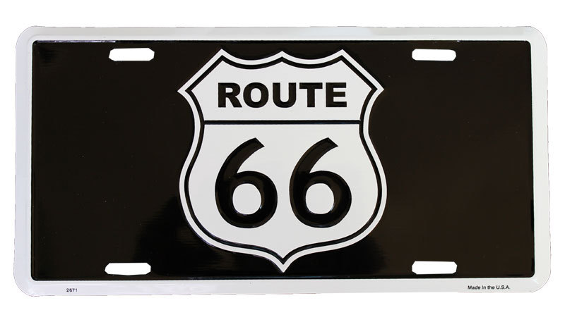Route 66 License Plate - $8.34