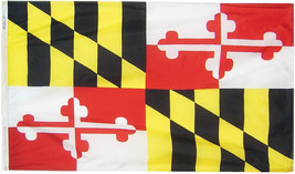 Maryland - 6'X10' Nylon Flag - £175.52 GBP