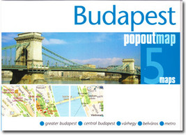 Budapest Popout Map - $8.34